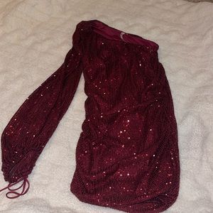 Lucy in the sky off the shoulder dress